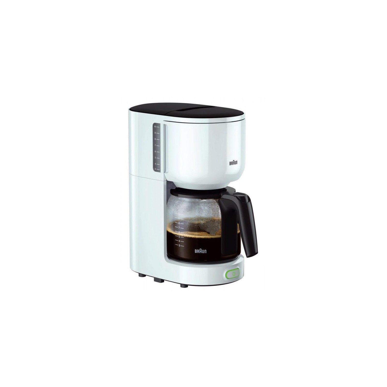 Крапельна кавоварка Braun KF 3100 WH (KF3100WH)