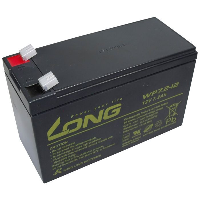 Батарея к ИБП Long 12В 7.2 Ач (WP7.2-12) (WP7.2-12) изображение 2