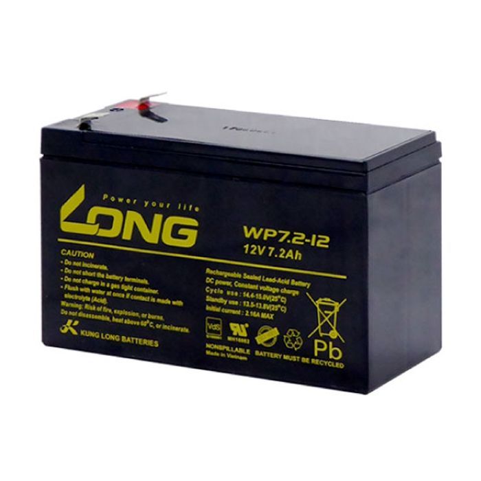 Батарея к ИБП Long 12В 7.2 Ач (WP7.2-12) (WP7.2-12) изображение 3