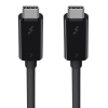 Дата кабель USB-C to USB-C 2.0m Thunderbolt™ 3 100W Belkin (F2CD085BT2M-BLK) зображення 2