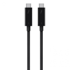 Дата кабель USB-C to USB-C 2.0m Thunderbolt™ 3 100W Belkin (F2CD085BT2M-BLK)