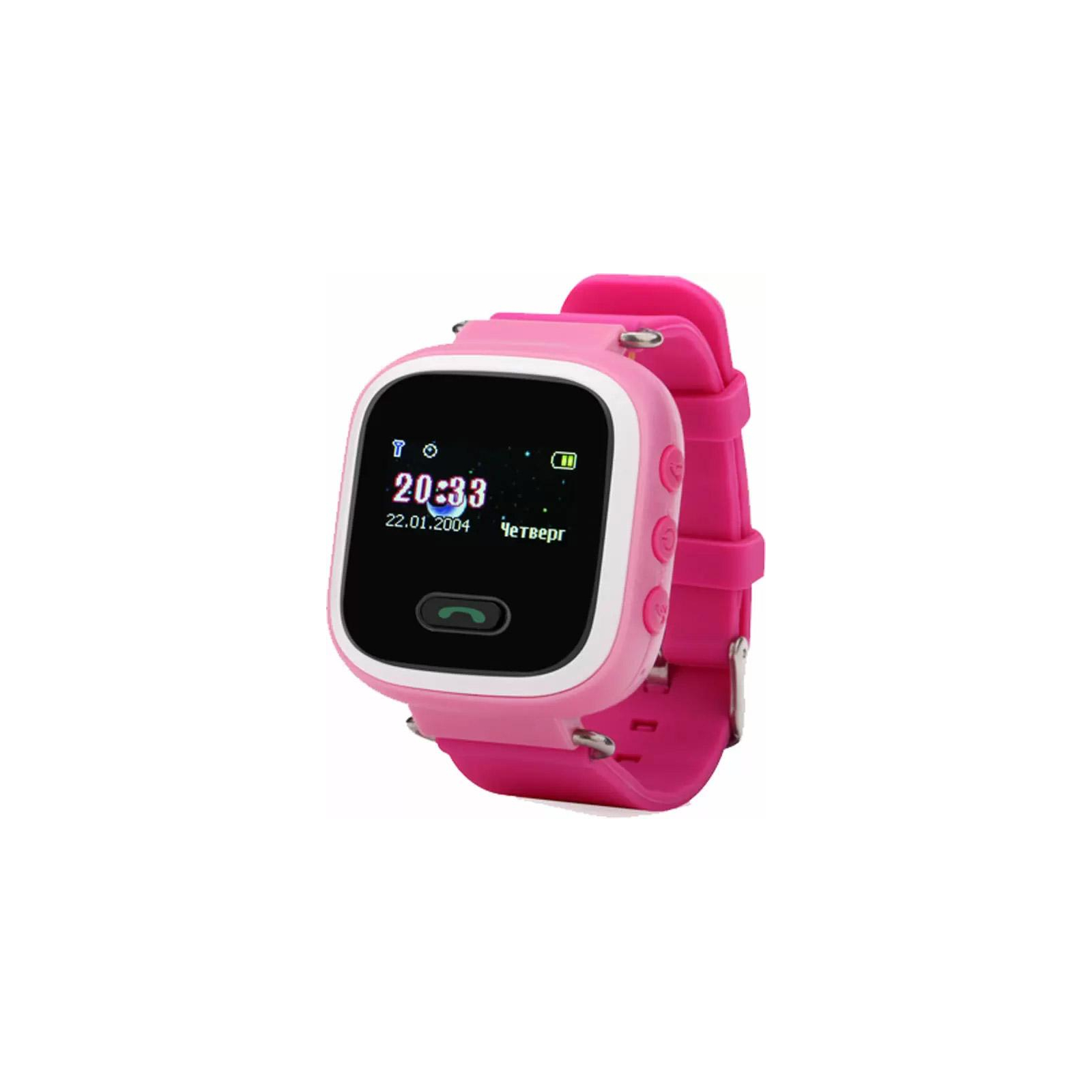 Смарт-часы UWatch Q60 Kid smart watch Pink (F_50520)