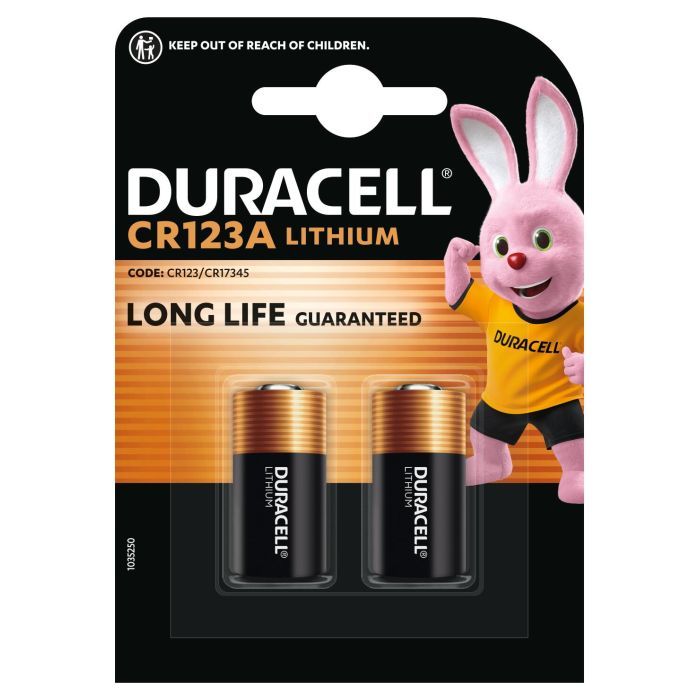 Батарейка Duracell 123 3V High Power літієва, CR123/CR123A/CR17345, 2 шт. в упаковці (5002979) изображение 2