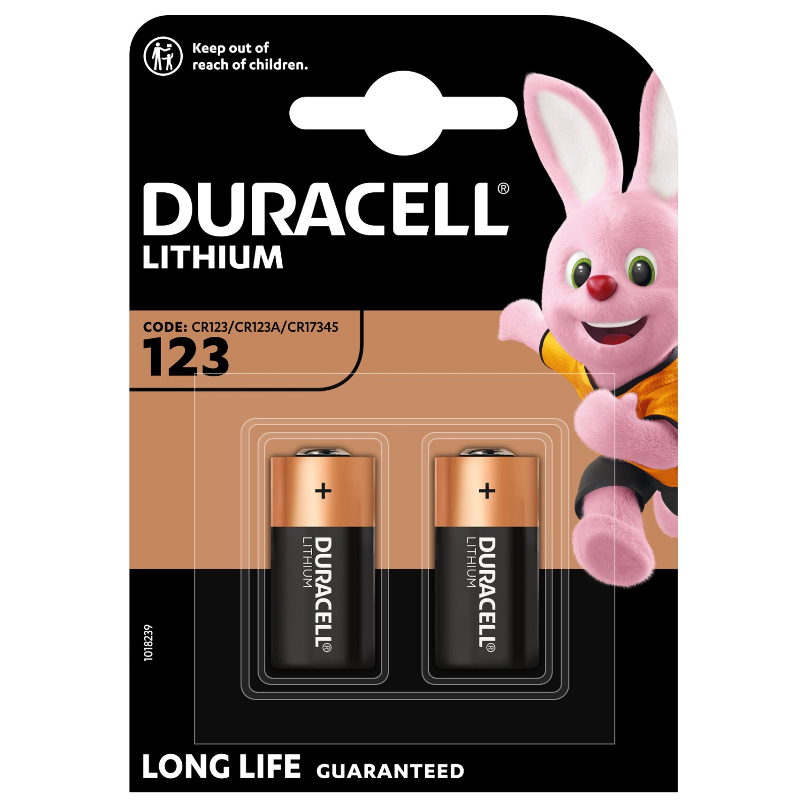 Батарейка Duracell CR 123 / DL 123 * 2 (5002979) зображення 2