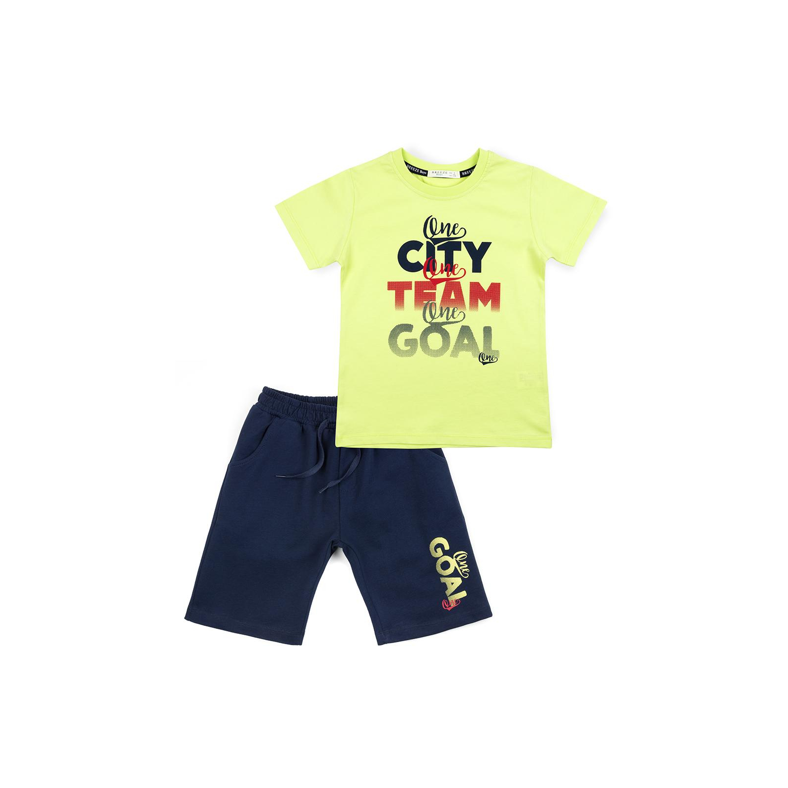 Набір дитячого одягу Breeze CITY TEAM GOAL (12407-134B-green)