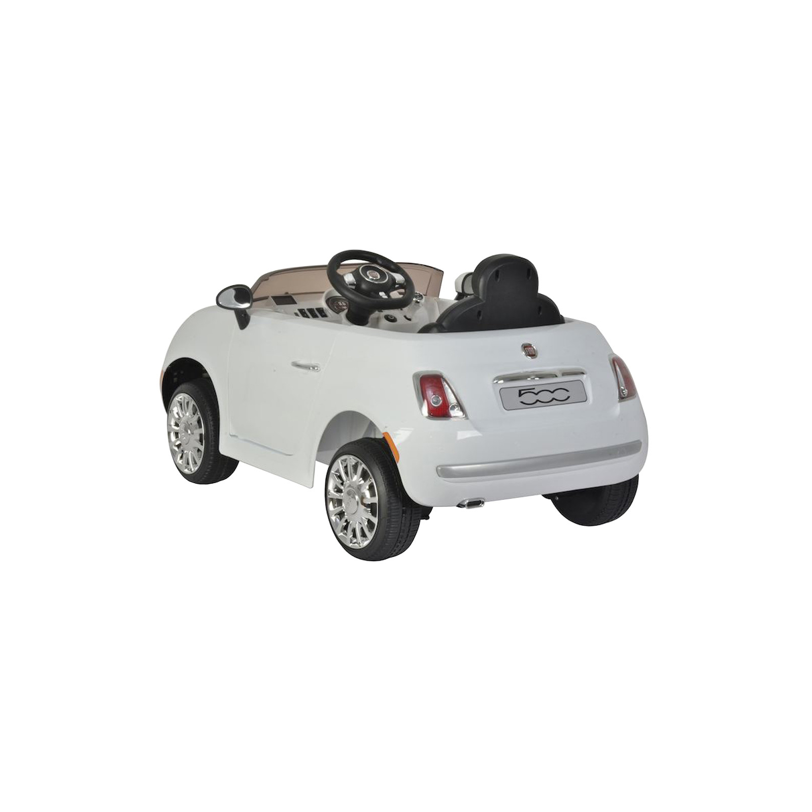 Електромобіль BabyHit Fiat Z651R White (71143) зображення 5