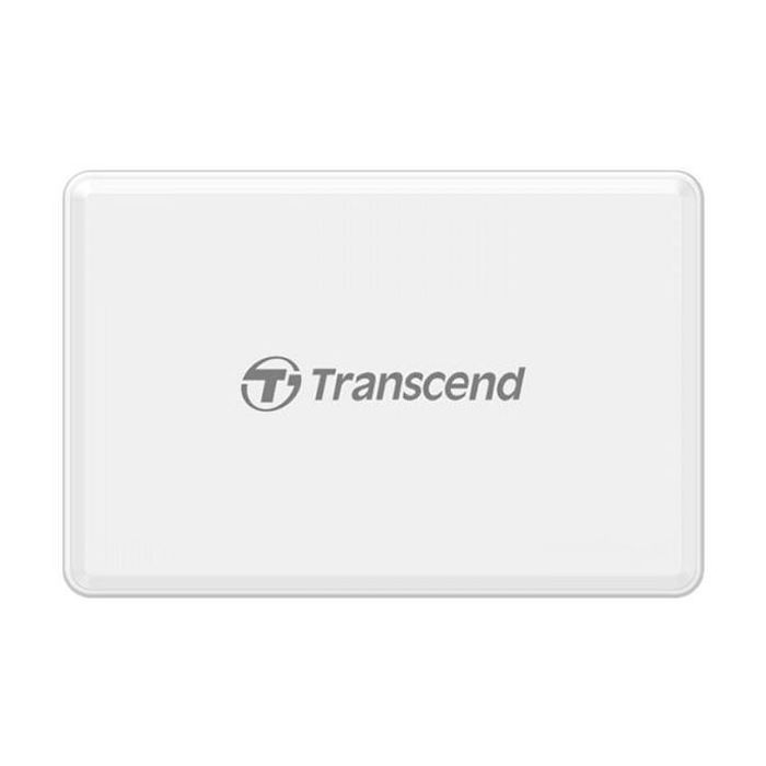Зчитувач флеш-карт Transcend USB 3.1 White (TS-RDF8W2) зображення 2