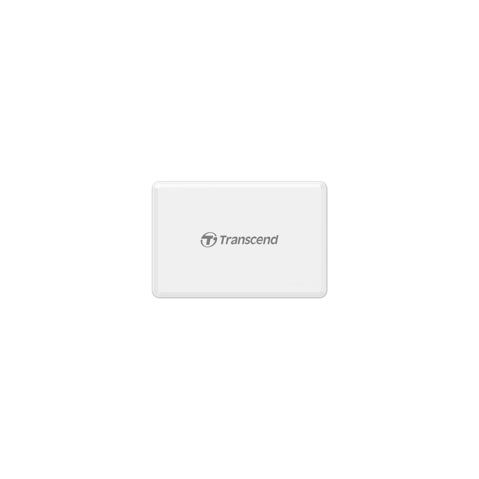 Зчитувач флеш-карт Transcend USB 3.1 White (TS-RDF8W2) зображення 2