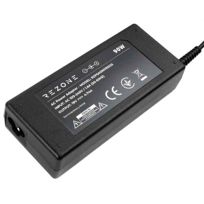 Блок питания к ноутбуку Rezone ASUS 90W 19V 4.74A 5.5*2.5 (RZPSAS90195525) изображение 3
