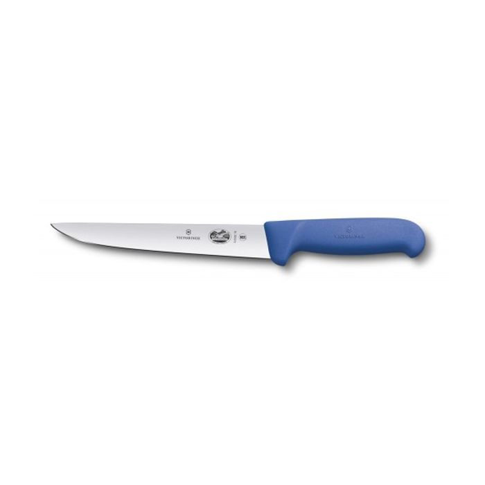 Кухонний ніж Victorinox Fibrox обвалочный 18 см, синий (5.5502.18)