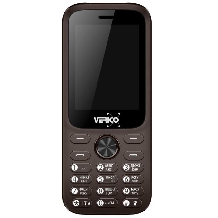 Мобильный телефон Verico Carbon M242 Black (4713095606656)