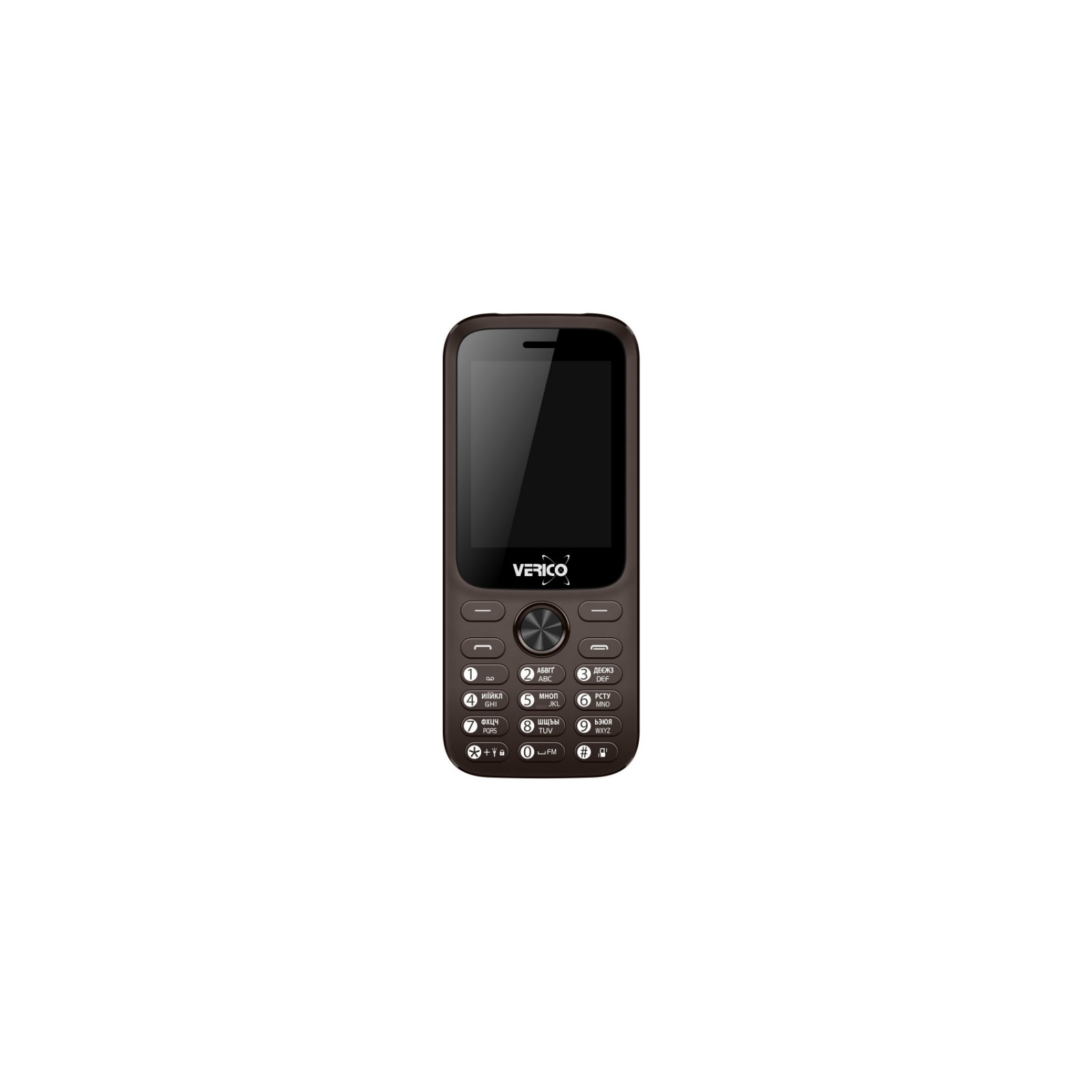 Мобильный телефон Verico Carbon M242 Brown (4713095606670)