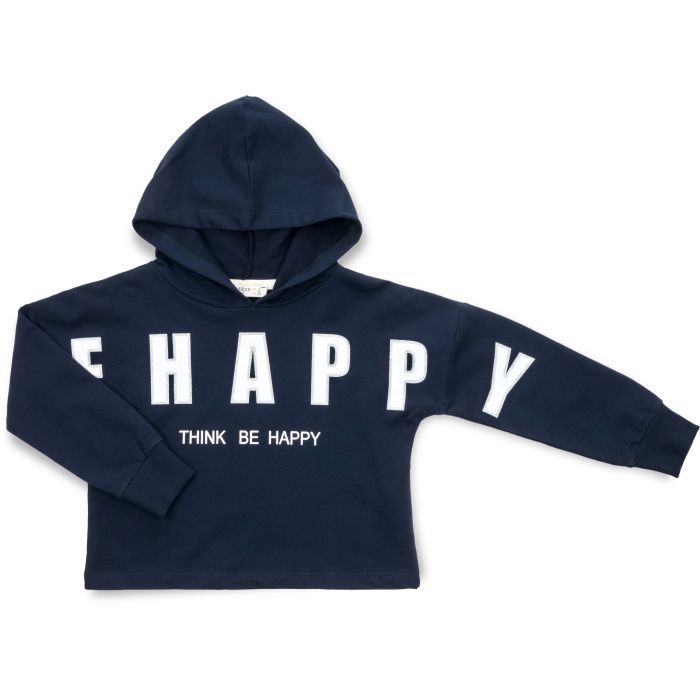 Кофта дитяча Breeze "BE HAPPY" (13136-128G-blue)