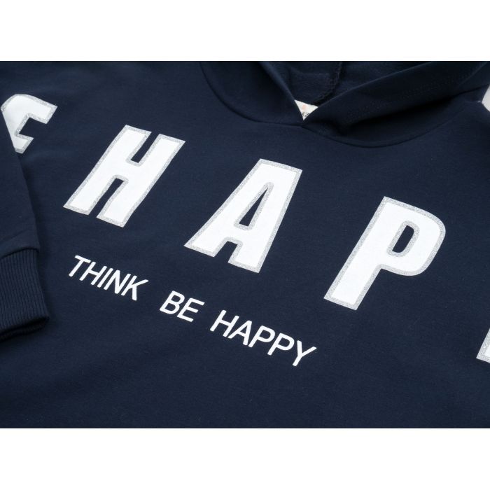 Кофта дитяча Breeze "BE HAPPY" (13136-128G-blue) зображення 4