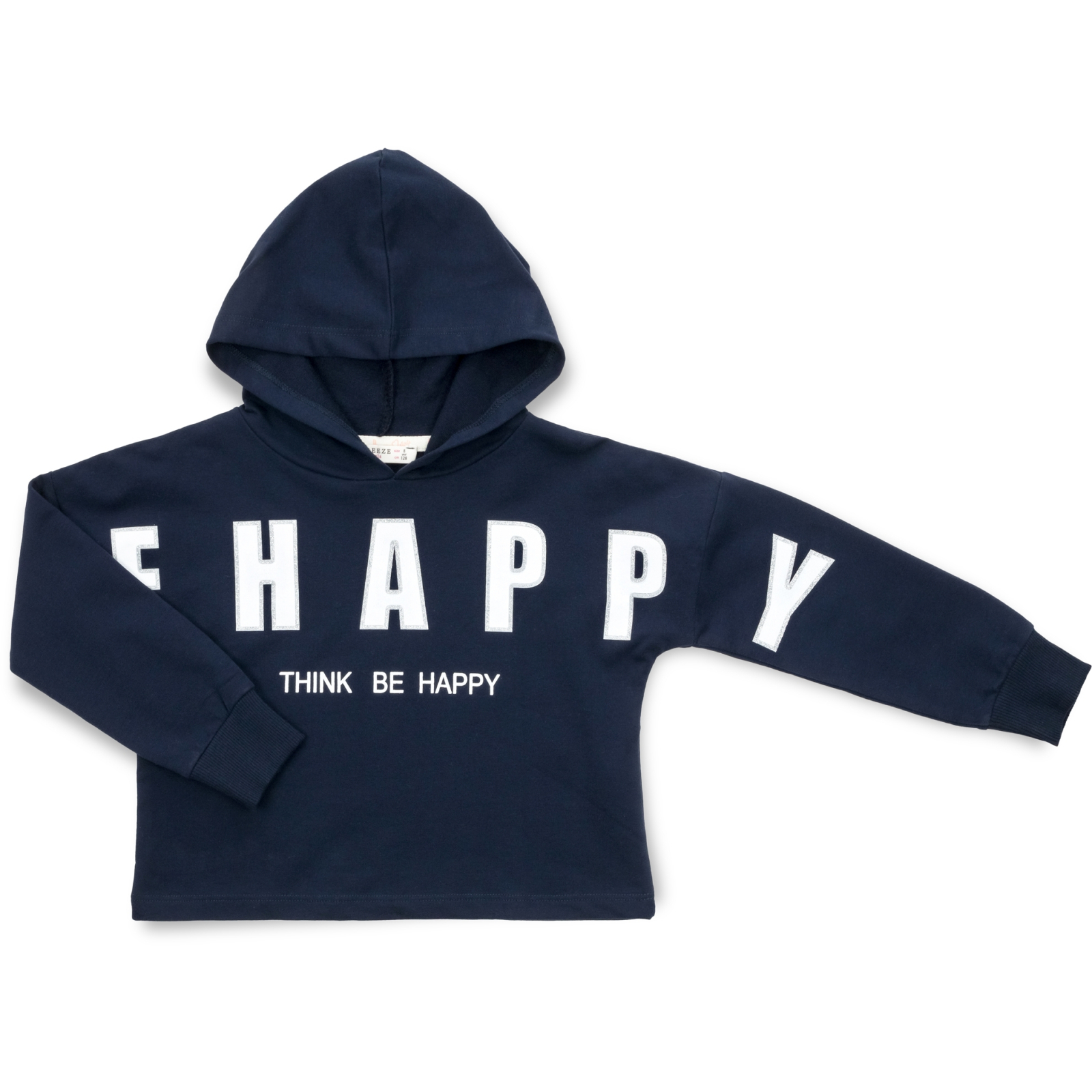 Кофта Breeze "BE HAPPY" (13136-152G-blue)