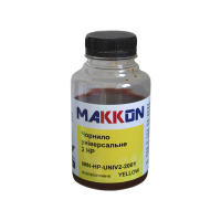 Чернила Makkon HP2 200г yellow (IMN-HP-UNIV2-200Y)