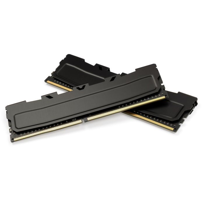 Модуль памяти для компьютера DDR4 16GB (2x8GB) 3200 MHz Kudos Black eXceleram (EKBLACK4163216AD) изображение 3