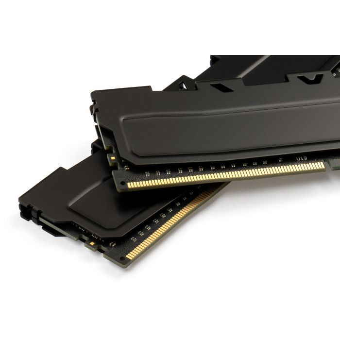 Модуль памяти для компьютера DDR4 16GB (2x8GB) 3200 MHz Kudos Black eXceleram (EKBLACK4163216AD) изображение 4
