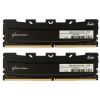 Модуль памяти для компьютера DDR4 16GB (2x8GB) 3200 MHz Kudos Black eXceleram (EKBLACK4163216AD)