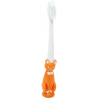 Детская зубная щетка Baby Team с присоской котик оранжевый (7202_котик_оранжевый)