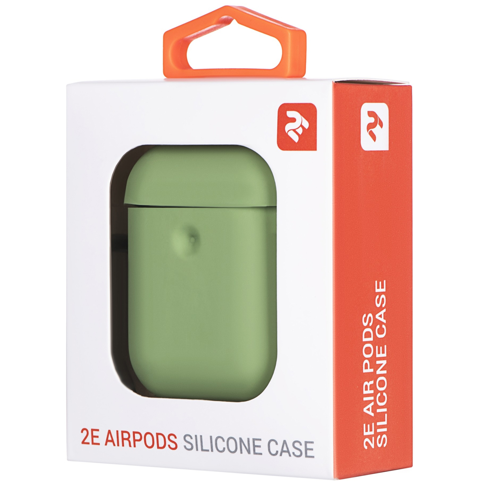 Чохол для навушників 2E для Apple AirPods Pure Color Silicone 3.0 мм Light green (2E-AIR-PODS-IBPCS-3-LGR) зображення 3