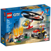 Конструктор LEGO City Fire Пожарный спасательный вертолёт 93 детали (60248)