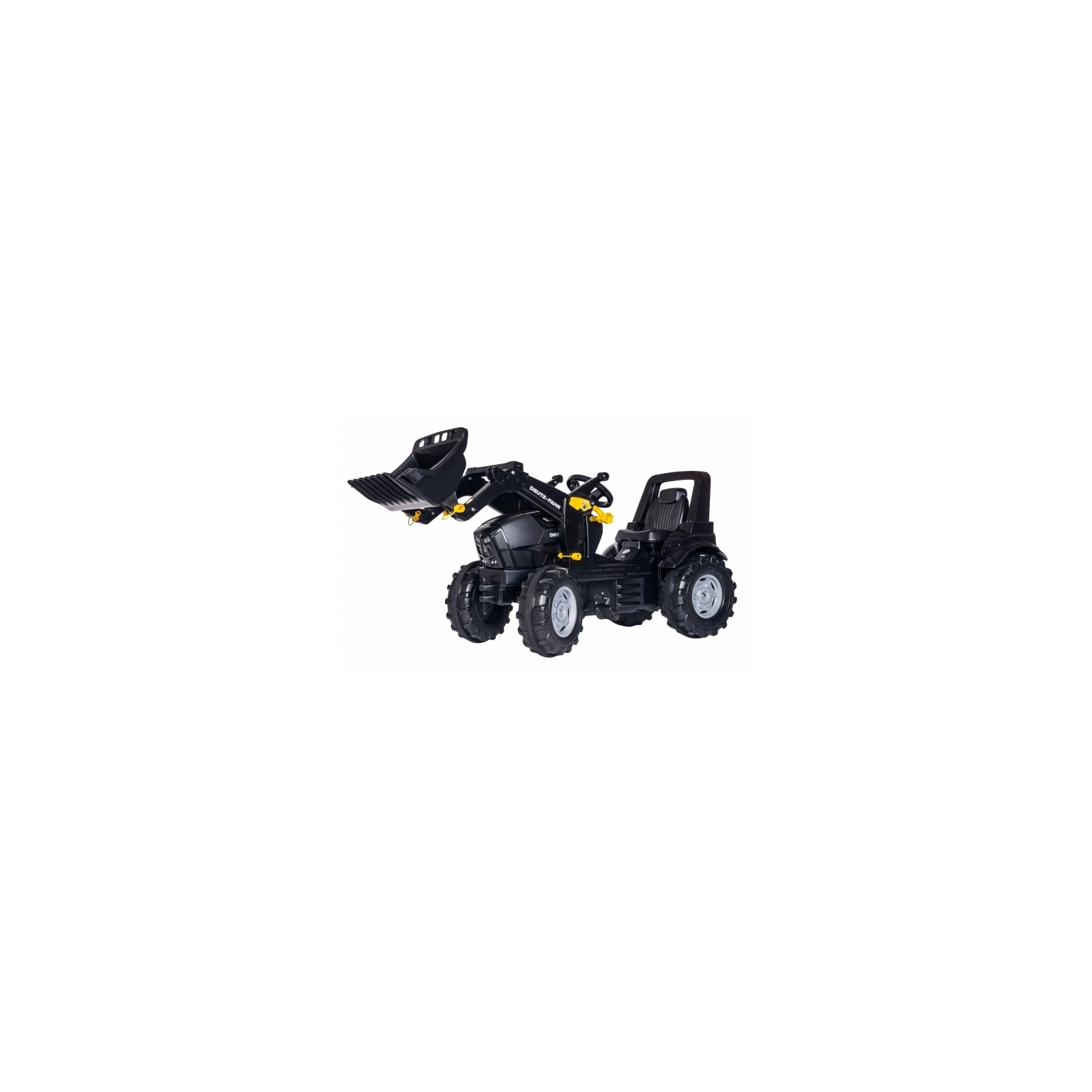 Веломобиль Rolly Toys rollyFarmtrac Deutz Agrotron TTV Warrior черный (710348)