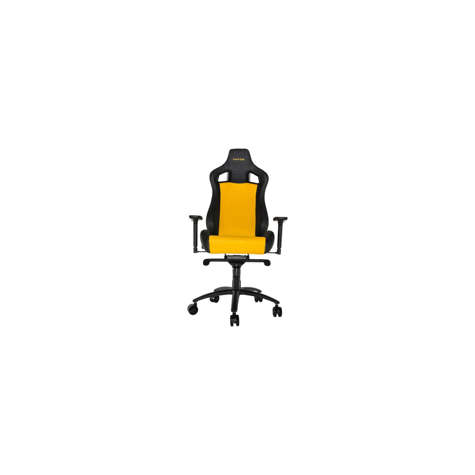 Кресло игровое Hator Apex Black/Yellow (HTC-971) изображение 2