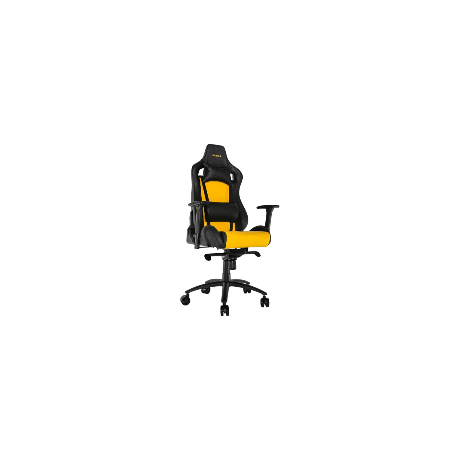 Кресло игровое Hator Apex Black/Yellow (HTC-971) изображение 3