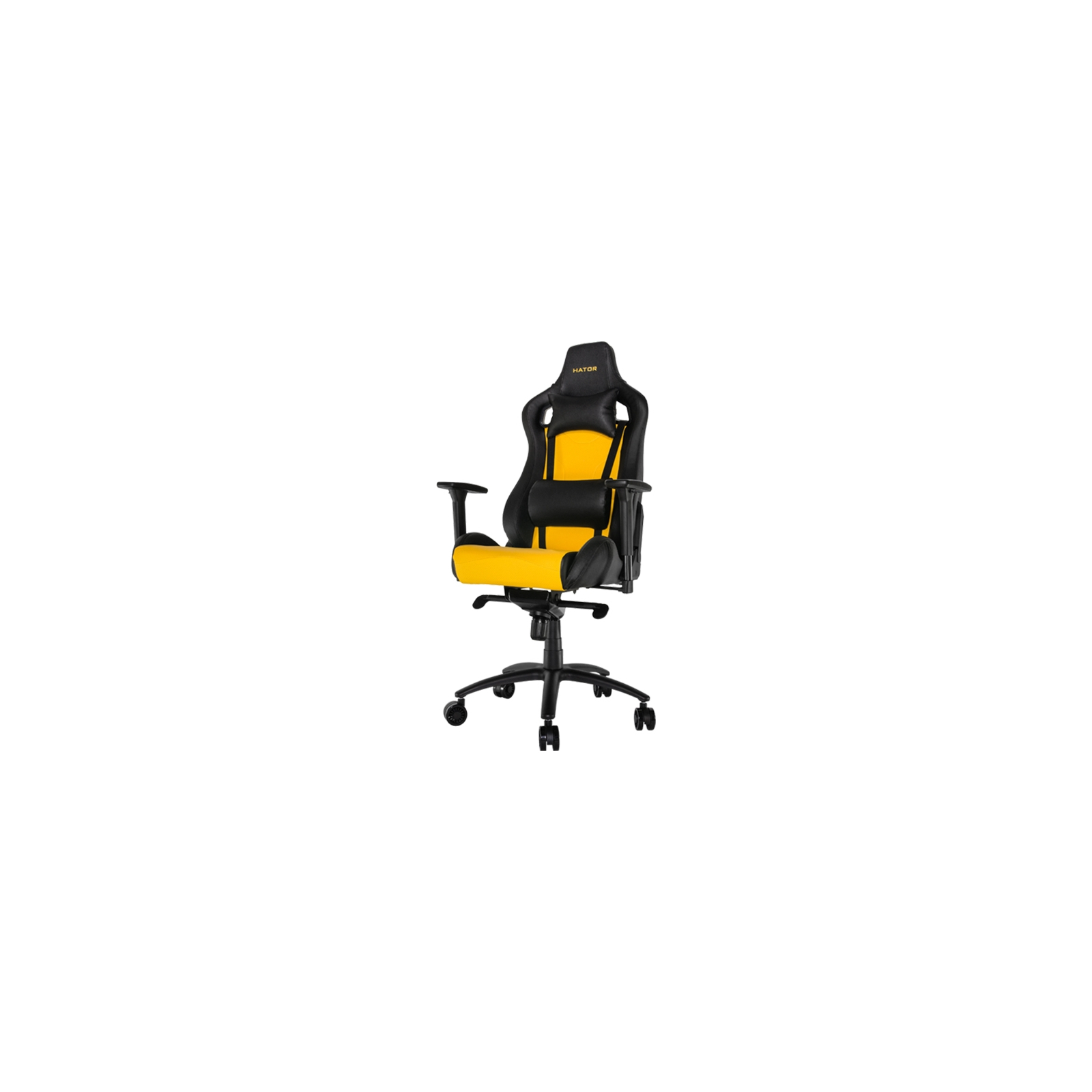 Крісло ігрове Hator Apex Black/Yellow (HTC-971)
