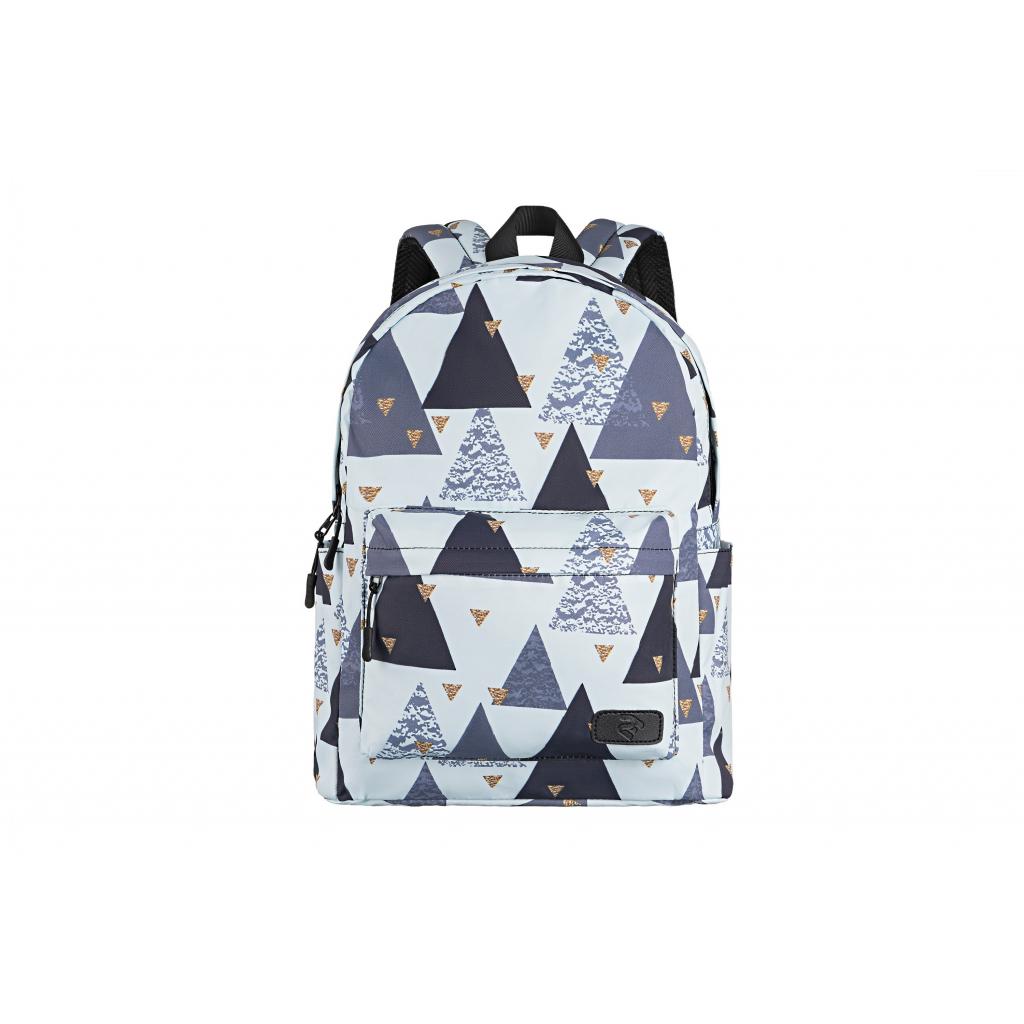 Рюкзак для ноутбука 2E 13" TeensPack Triangles, White (2E-BPT6114WT) зображення 2