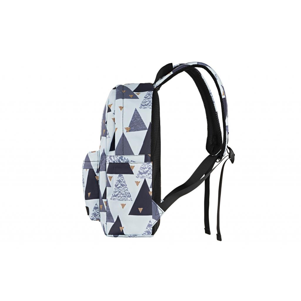 Рюкзак для ноутбука 2E 13" TeensPack Triangles, White (2E-BPT6114WT) изображение 3