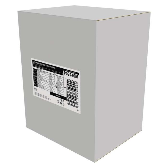 Сетевой удлинитель EMOS катушка 4 роз., 40 м (P09240M) изображение 6