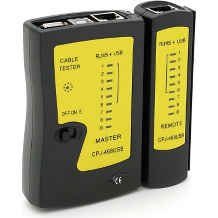Тестер кабельний RJ-45 + USB Merlion (NSHL468U) зображення 2