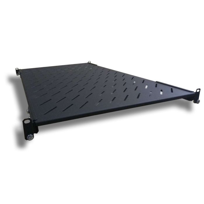 Полка 19" Hypernet 1U глуб. 400мм, в шкафы глубиной 600мм, цвет черный (U-FS-60-BLACK)