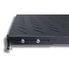 Полка 19" Hypernet 1U глуб. 400мм, в шкафы глубиной 600мм, цвет черный (U-FS-60-BLACK) изображение 2