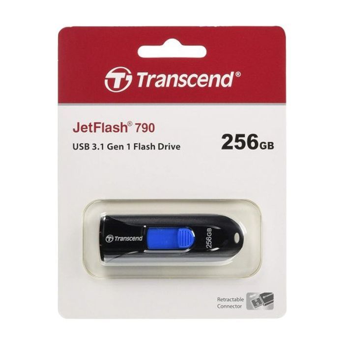 USB флеш накопитель Transcend 32GB JetFlash 790 USB 3.0 (TS32GJF790K) изображение 4