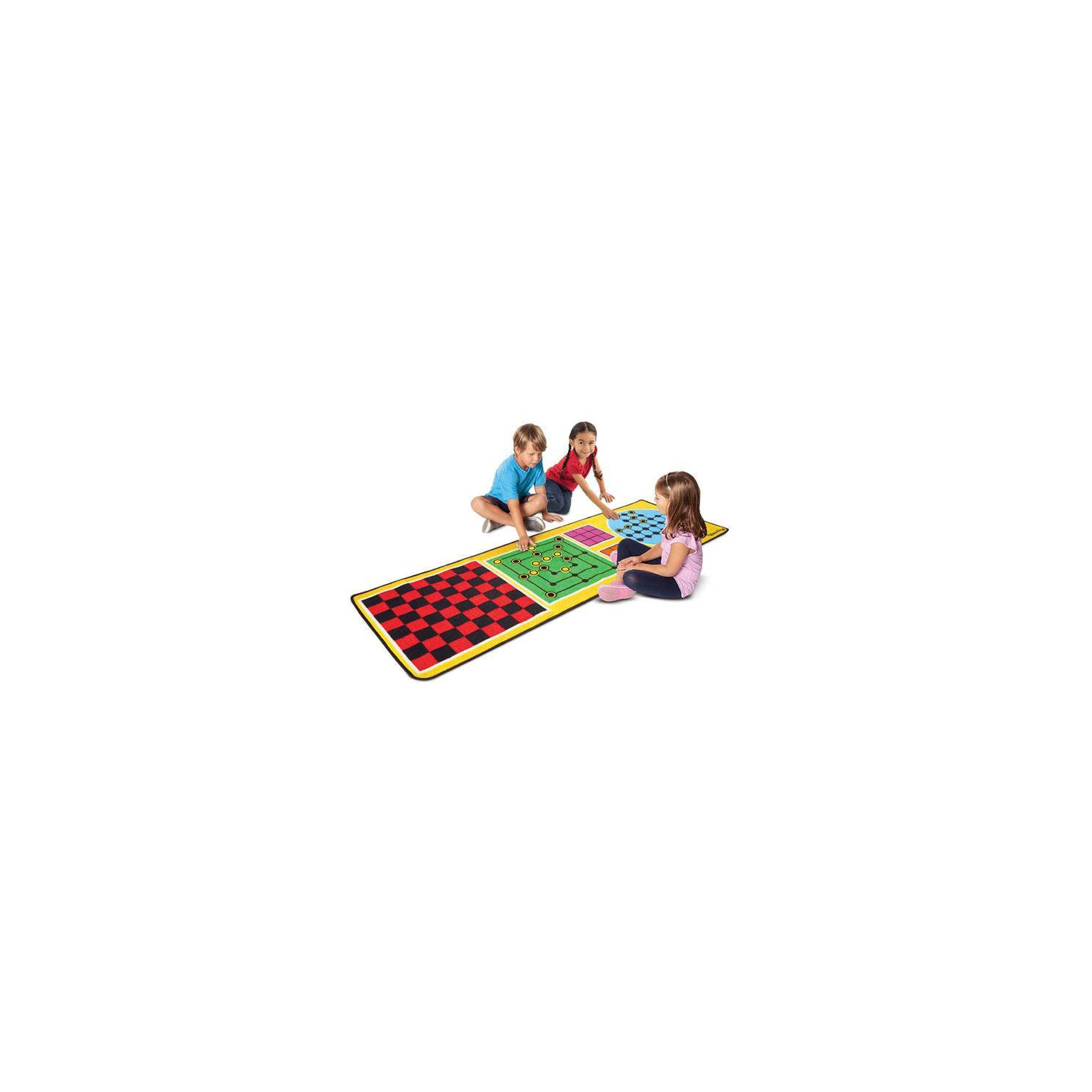 Детский коврик Melissa&Doug Настольные игры 4 в 1 (MD19424) изображение 2