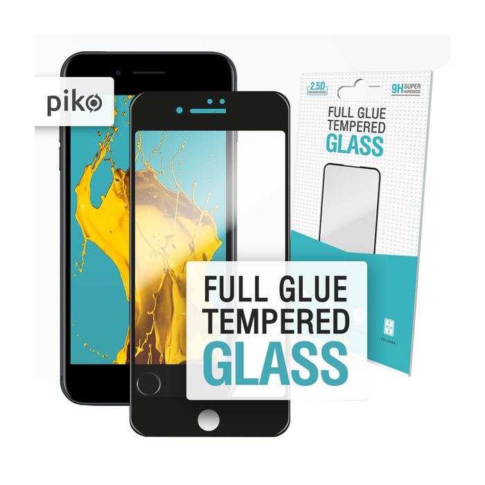 Плівка захисна Piko Full Glue iPhone SE 2020 black (1283126501418)