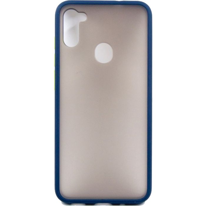 Чохол до мобільного телефона Dengos Matt Samsung Galaxy M11, black (DG-TPU-MATT-47) (DG-TPU-MATT-47)