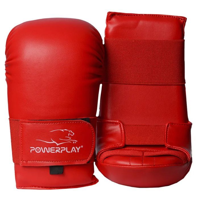 Перчатки для карате PowerPlay 3027 Червоні L (PP_3027_L_Red)