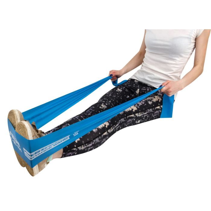 Еспандер Power System PS-4121 Flat Stretch Band Level 1 Blue (PS_4121_Blue) зображення 3