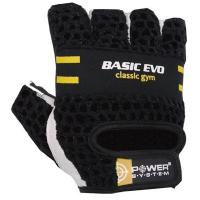 Фото - Перчатки для фитнеса Power System Рукавички для фітнесу  Basic EVO PS-2100 S Black Yellow Line ( 