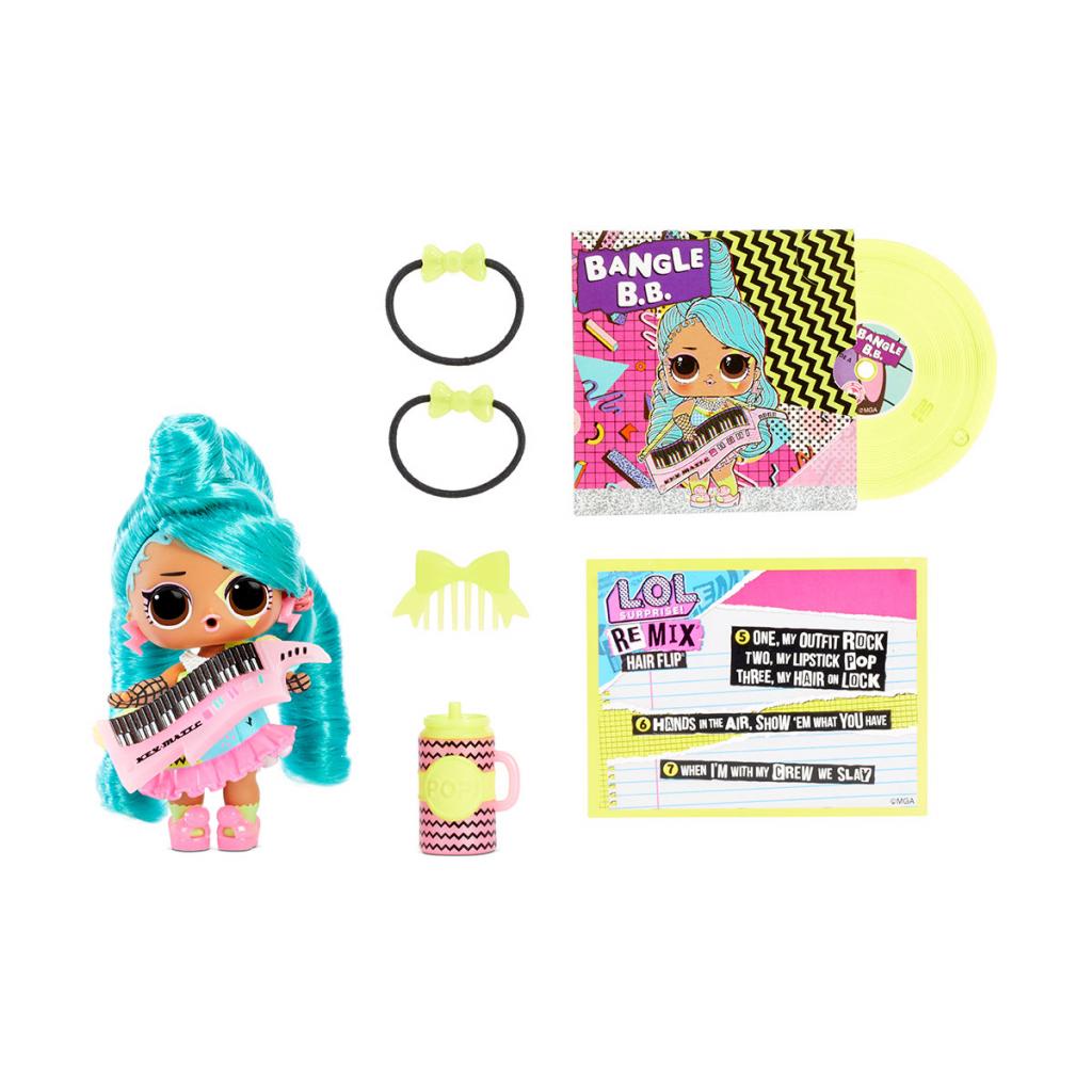Кукла L.O.L. Surprise! Remix Hairflip - набор из 2 кукол Музыкальный сюрприз (566960-А) изображение 8
