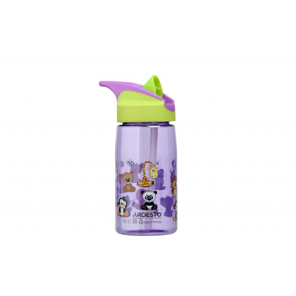 Пляшка для води Ardesto Funny Animals 500 мл (AR2201TA)