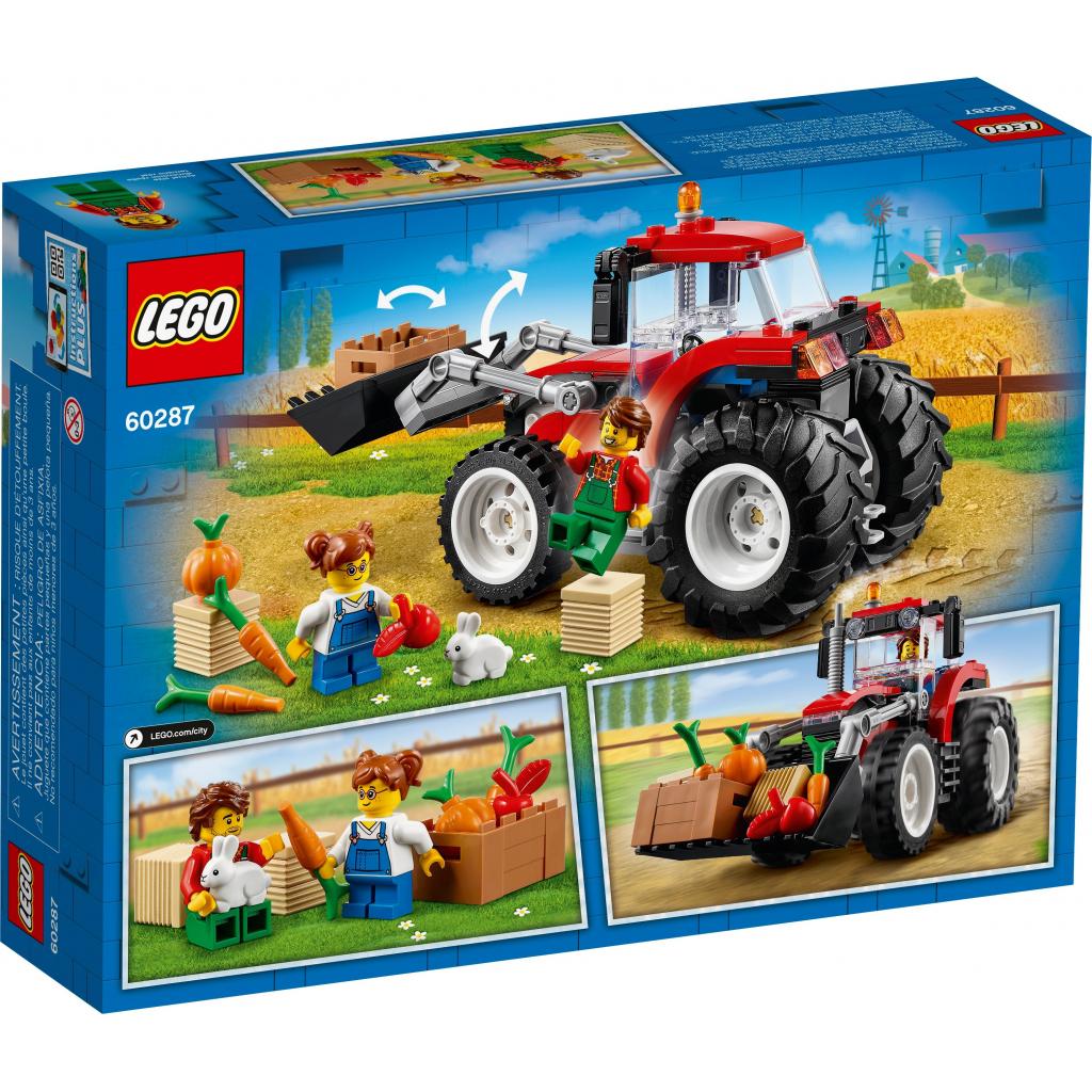 Конструктор LEGO City Great Vehicles Трактор 148 деталей (60287) зображення 8
