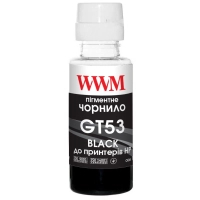 Фото - Чорнила й тонер WWM Чорнило  HP GT53 100г Black Pigment, для Ink Tank 115/315/319  H (H53BP)