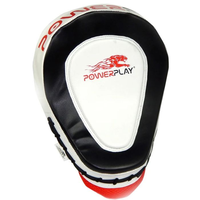 Лапи боксерські PowerPlay 3042 PU Black/White (PP_3042) зображення 2