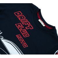Футболка детская Breeze "DRIFT CLUB MOTO" (14404-134B-blue) изображение 3