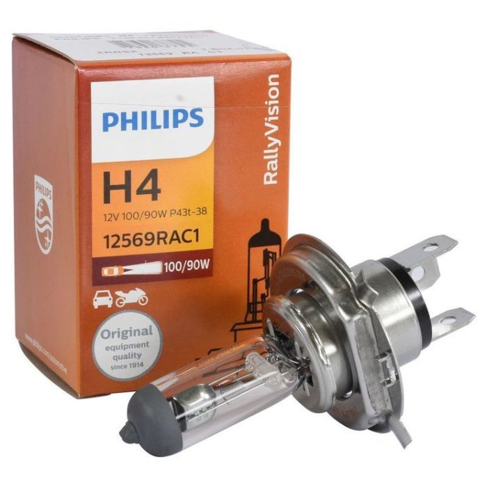 Автолампа Philips галогенова 100/90W (12569RAC1) зображення 2